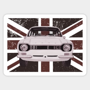 Escort Mk1_Mexico (Vintage Style) Sticker